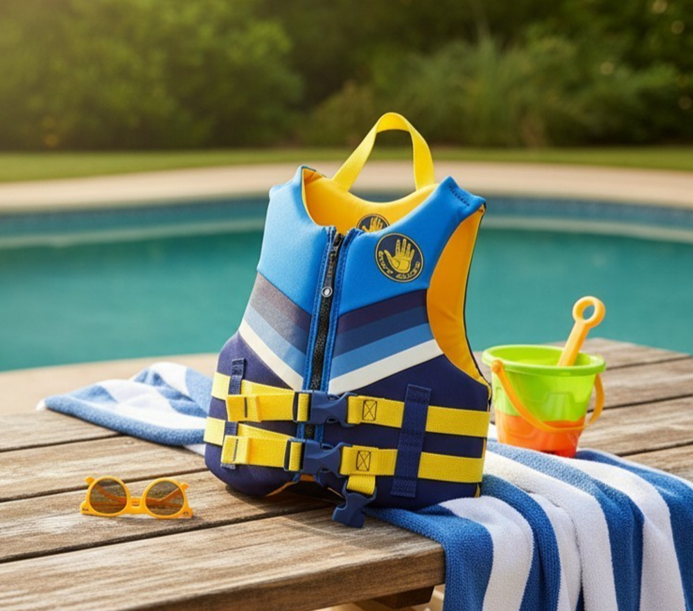 Body Glove Child Life Vest PFD 33-55 lbs Blue USCG Level 70 Model 323C